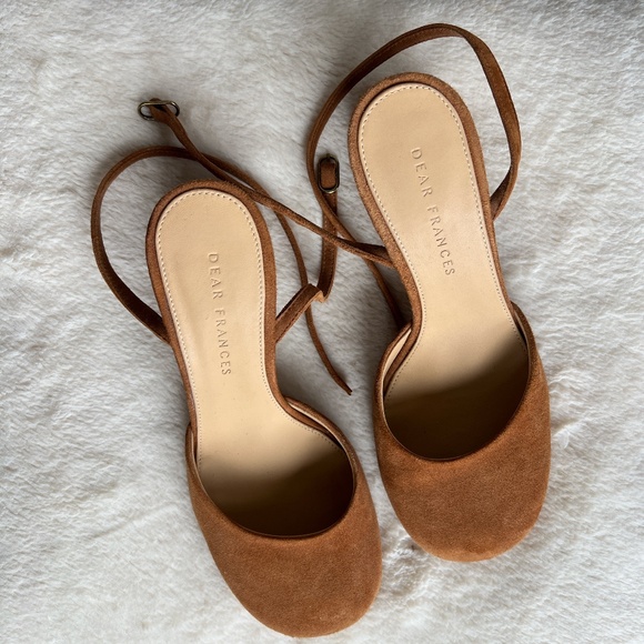 Dear Frances Harlow Pump in Brown - Picture 1 of 4